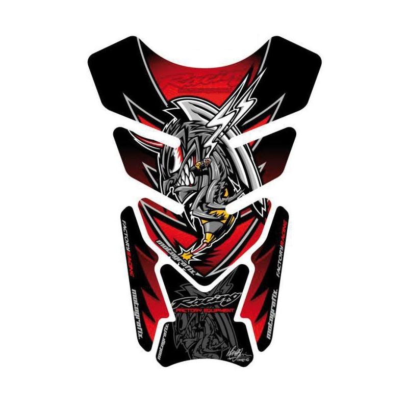 Protection de réservoir Motografix rouge Honda Hornet 600 5 pièces