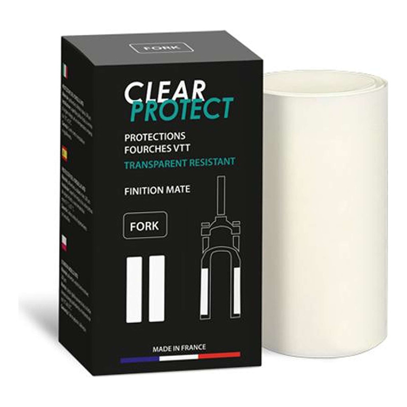 Protection fourche vélo Clear Protect finition mate