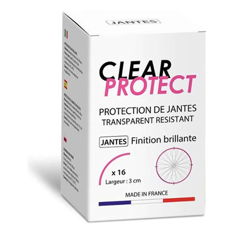 Protection jante Clear Protect finition brillante