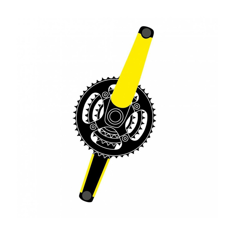 Protection manivelle pédalier vélo 4&2 Impact Shimano XTR FC-M985 tr