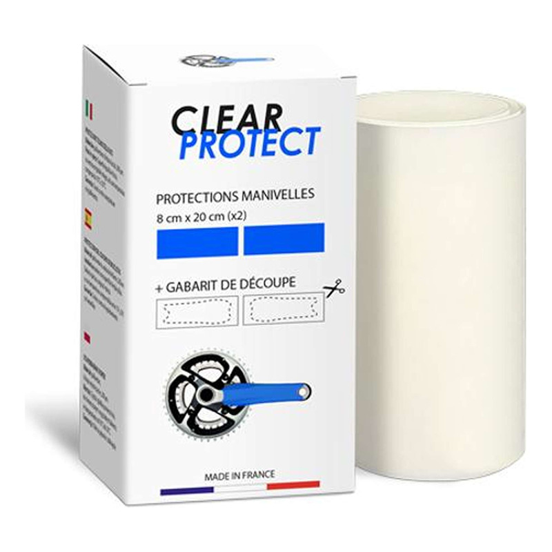 Protection manivelles Clear Protect finition brillante
