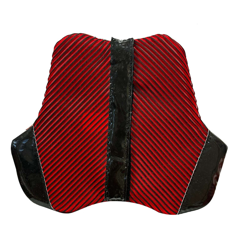 Protection poitrine Ixon IX-Race Chest noir/blanc/rouge