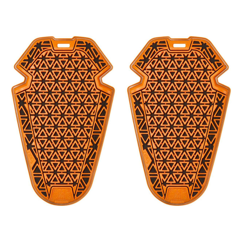 Protections coudes/genoux Icon D3O® Ghost Level 2 orange