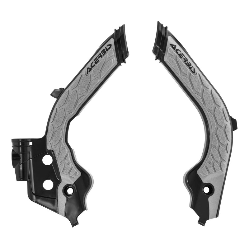 Protections de Cadre ACERBIS X-GRIP Noir / Gris â   Husqvarna FE / TE