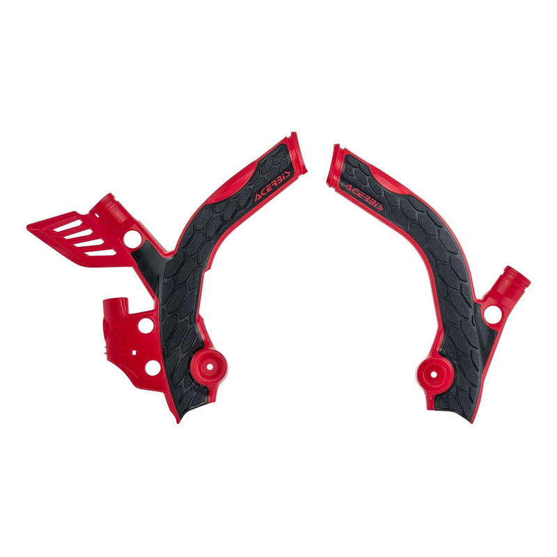 Protections de Cadre ACERBIS X-GRIP Rouge / Noir â   Beta RR 2T / 4T 1