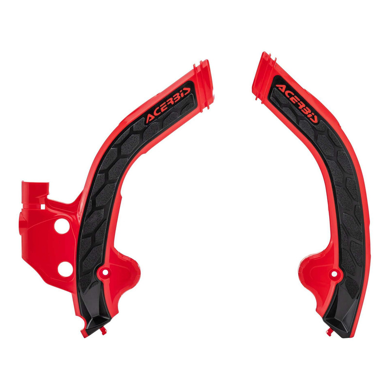 Protections de Cadre ACERBIS X-GRIP Rouge / Noir â   Beta RR 2T / 4T 2