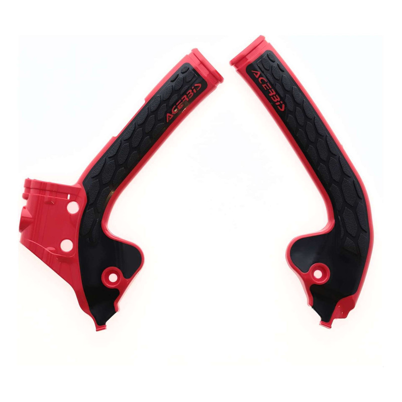 Protections de Cadre ACERBIS X-GRIP Rouge / Noir – Gasgas 85 MC 21-2