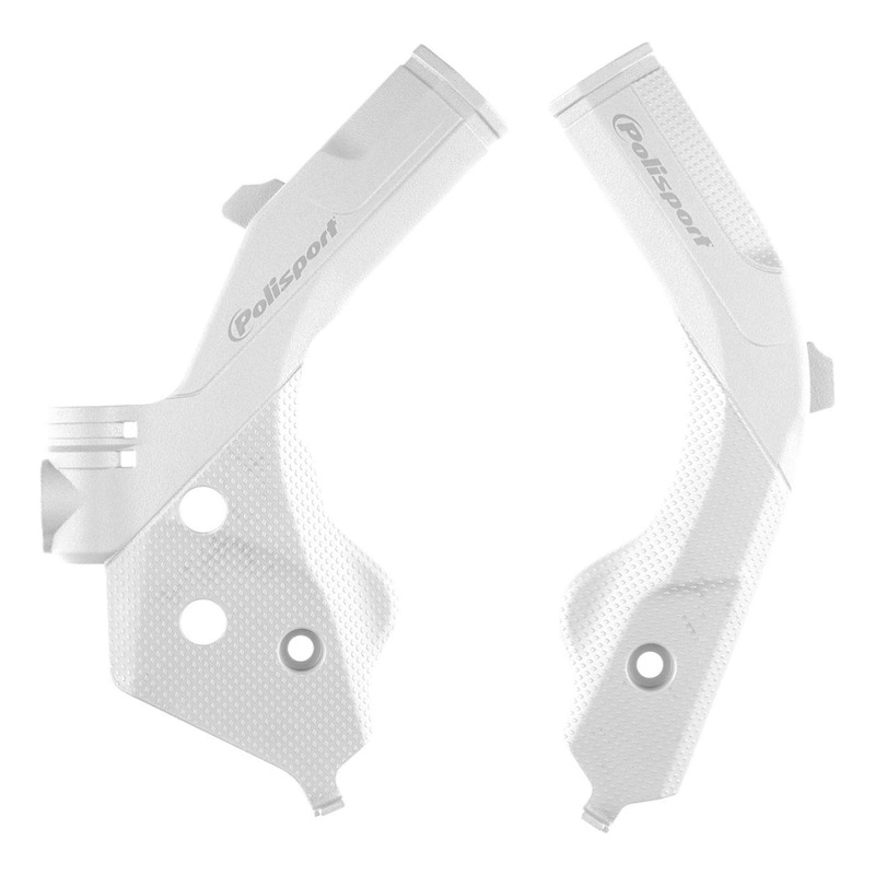 Protections de Cadre POLISPORT Blanc - Gasgas MC / MCF 21-23