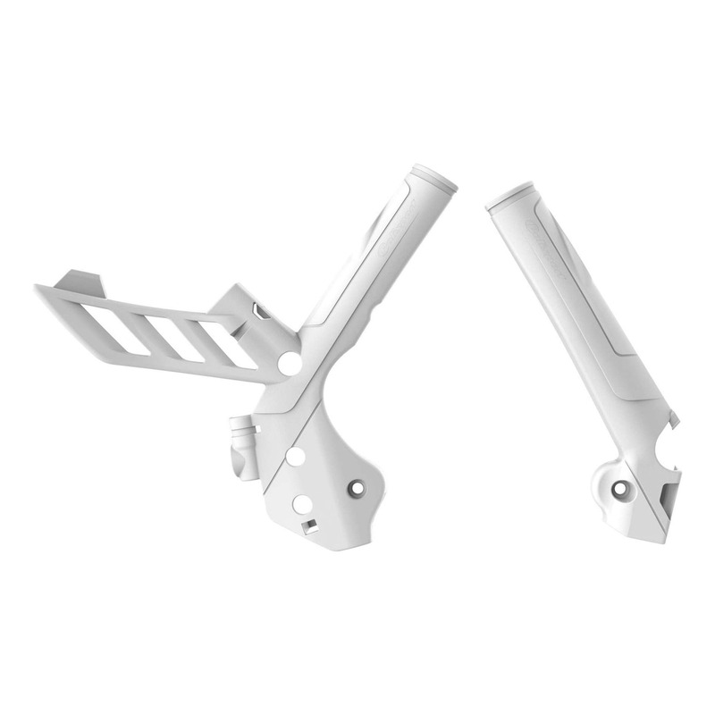 Protections de Cadre POLISPORT Blanc - KTM SX / SXF 16-18