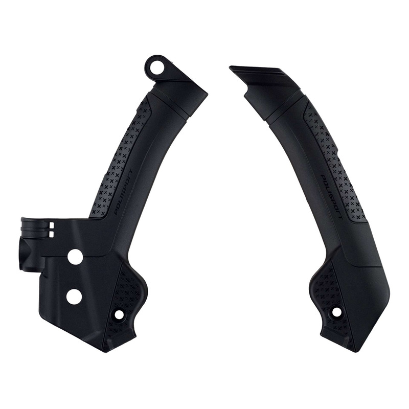 Protections de Cadre POLISPORT Noires pour Husqvarna TC / FC 23-24