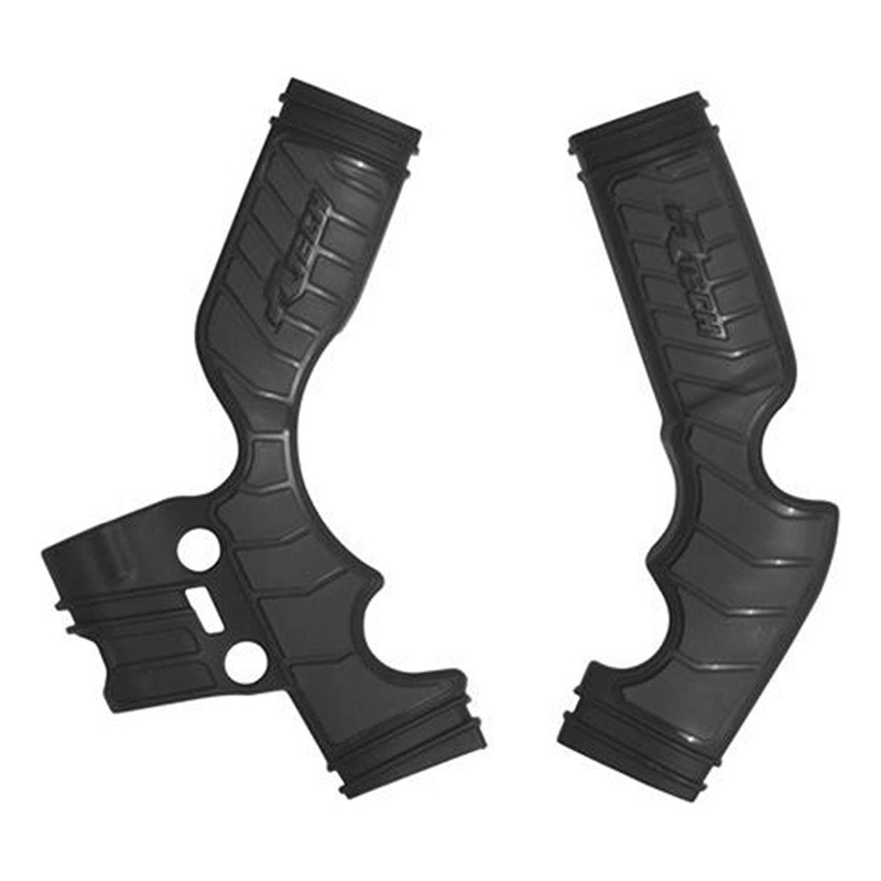 Protections de Cadre Rtech Bi-MatiÃ¨re Noir pour 65cc KTM / Gasgas / H