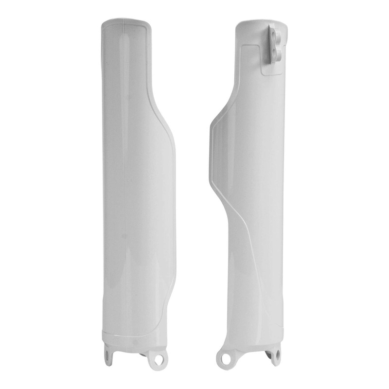 Protections de Fourche ACERBIS Blanc - Honda 450 CRF-R