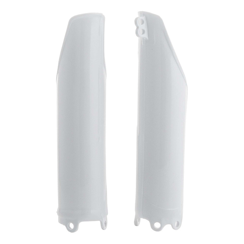 Protections de Fourche ACERBIS Blanc – Honda 450 CRF-R 17-18