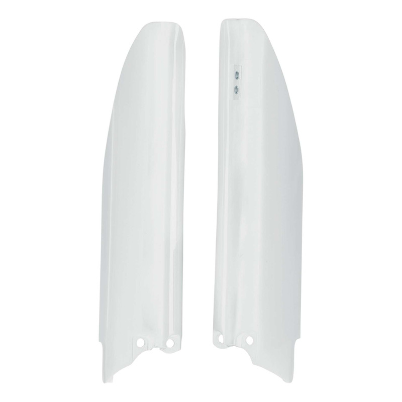 Protections de Fourche ACERBIS Blanc (n°2) – Suzuki 450 RMZ 18-25