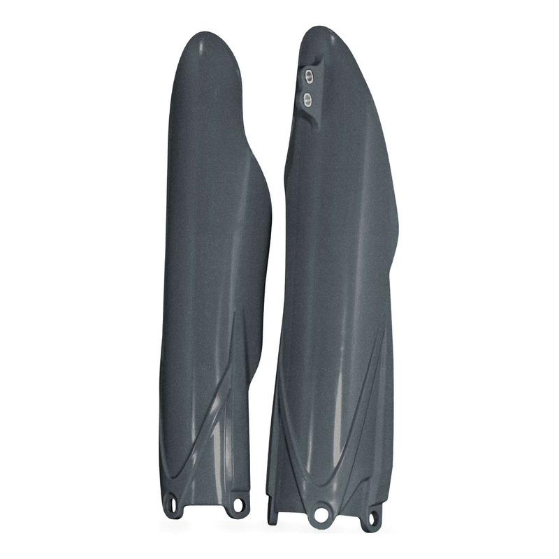Protections de Fourche ACERBIS Gris Métallisé - Yamaha 450 YZF 10-22