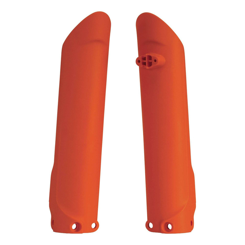 Protections de Fourche ACERBIS Orange Ã¢   KTM 250 ÃÂ  500 EXCF