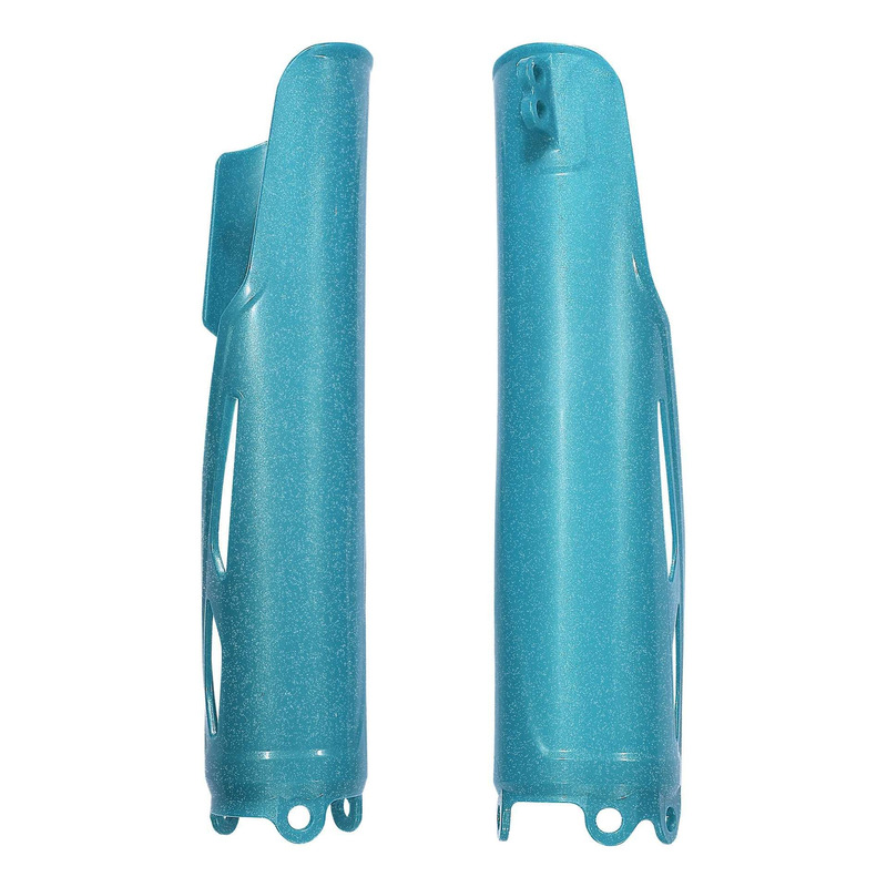 Protections de Fourche ACERBIS Turquoise MÃ©tallisÃ© - Honda 250 CRF-R
