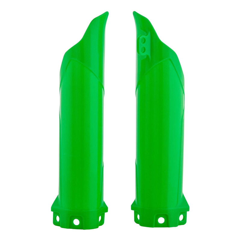 Protections de Fourche ACERBIS Vert Fluo - Kawasaki 85 KX 14-25
