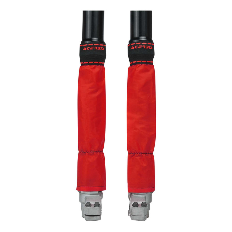 Protections de Fourche ACERBIS Z-Mud – Rouge