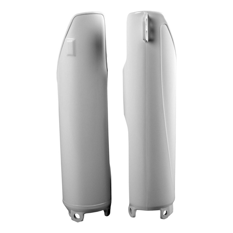 Protections de Fourches POLISPORT Type Origine Blanc - Honda 500 CR-R