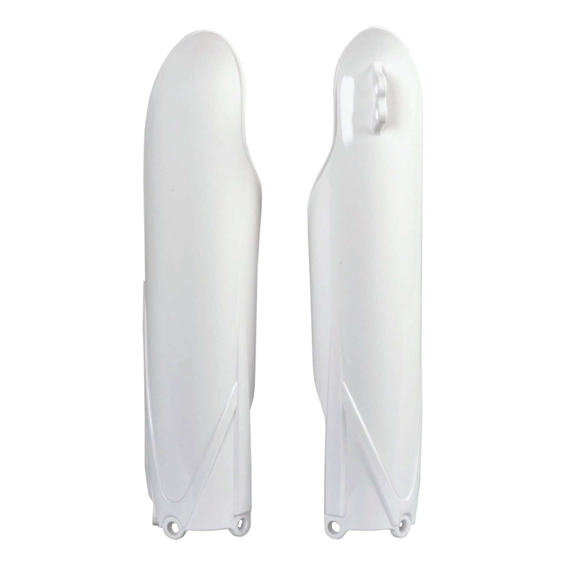 Protections de Fourches POLISPORT Type Origine Blanc - Yamaha 450 YZF