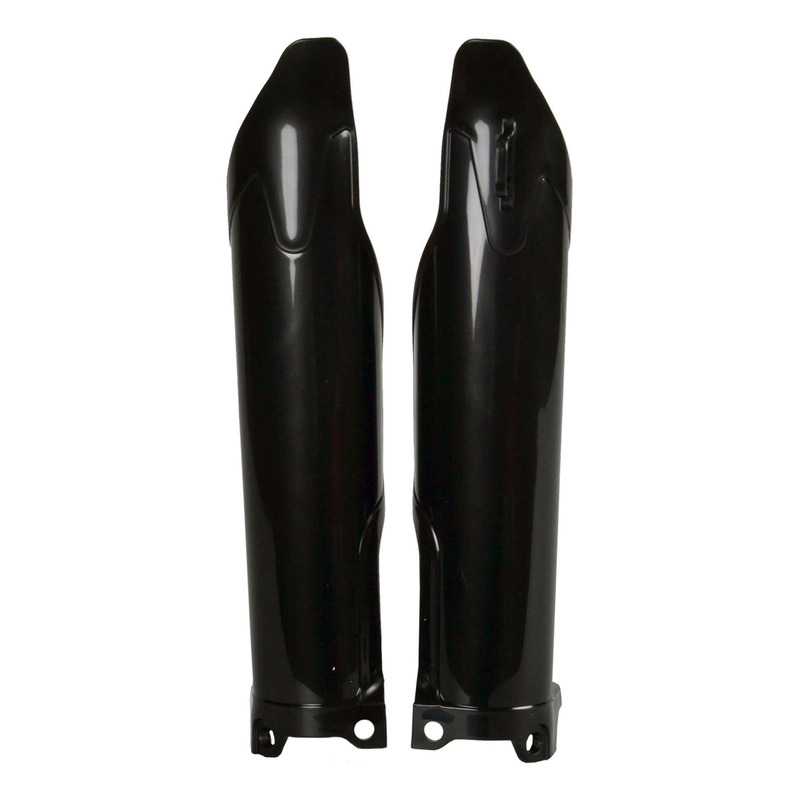 Protections de Fourches POLISPORT Type Origine Noir - Kawasaki 250 / 450 KXF 09-25