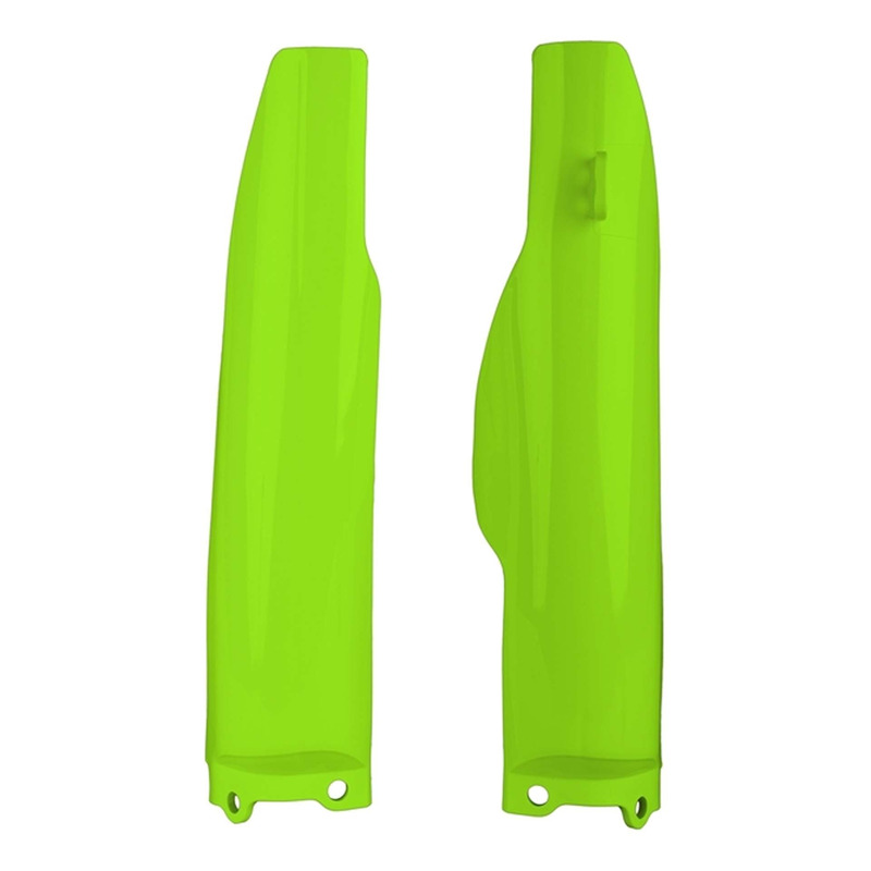 Protections de Fourches POLISPORT Type Origine Vert Citron - Kawasaki