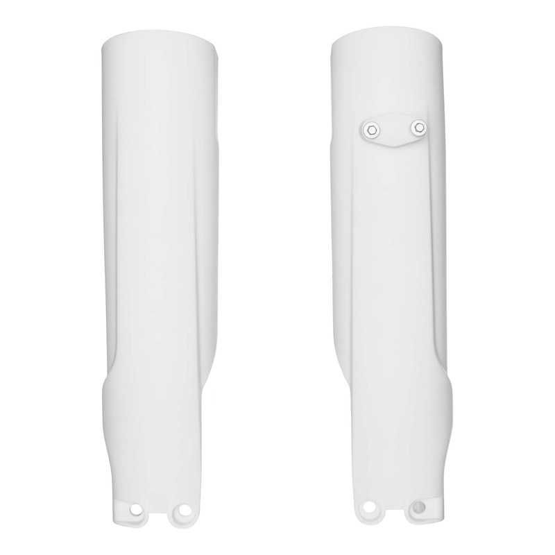 Protections de fourches Polisport type origine blanches KTM SX-F 450 2