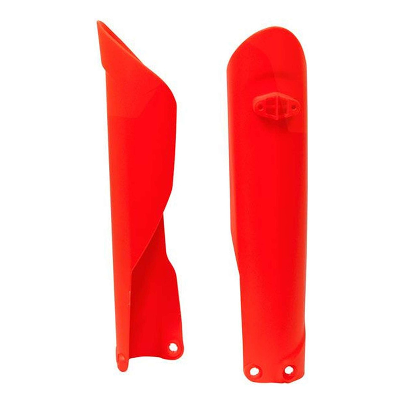 Protections de Fourches RTECH en PlastiqueÂ Orange pour KTM SX/SXF 15-