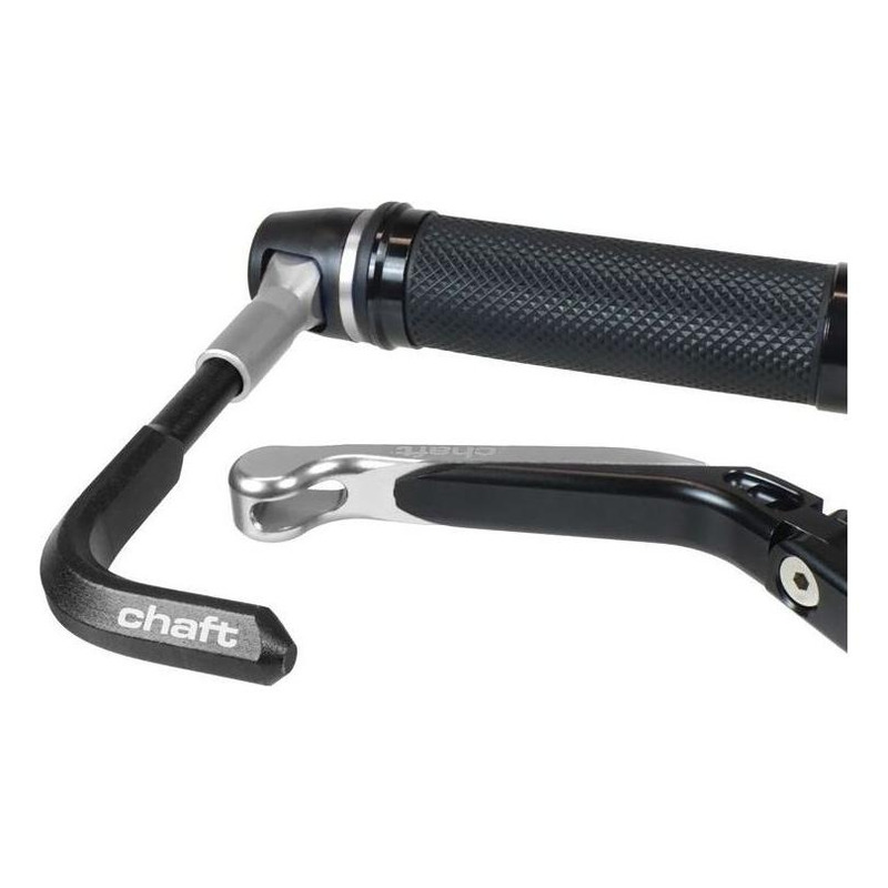 Protections de levier Chaft aluminium/noir
