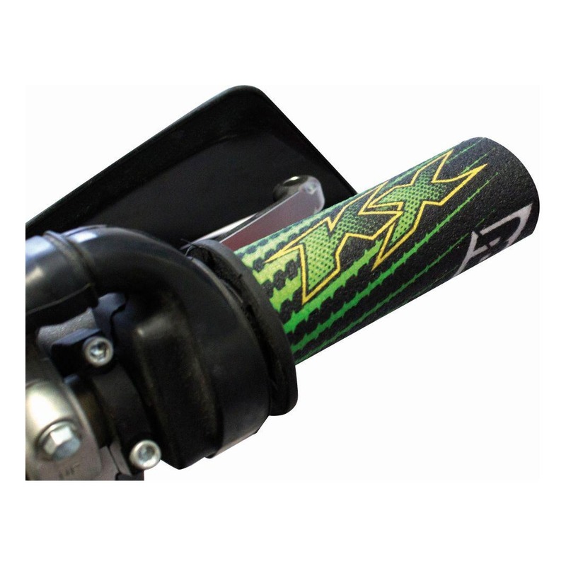 Protections de poignées Blackbird Racing KRT vert/noir