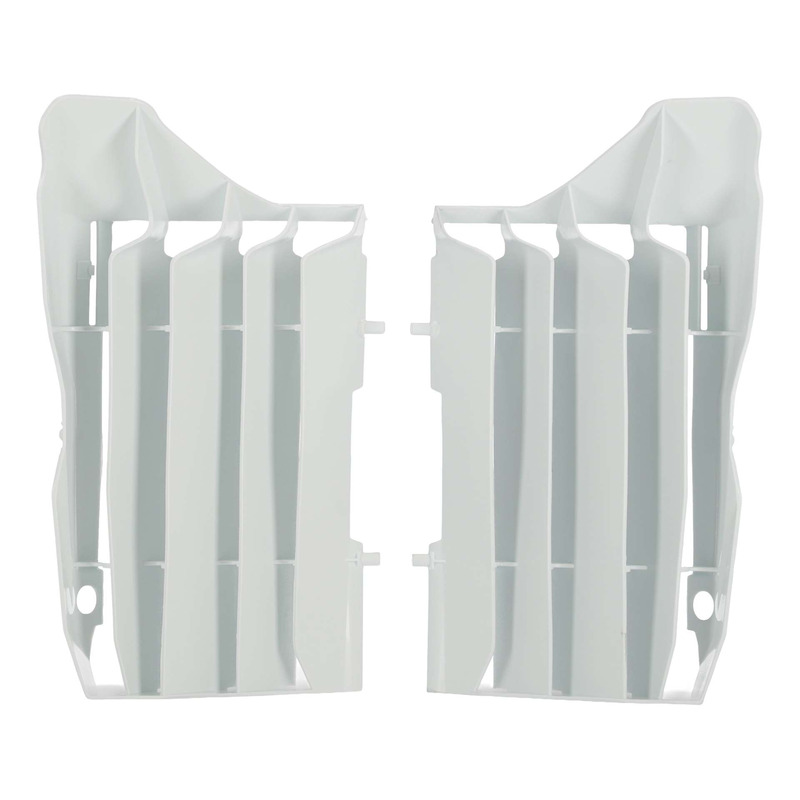 Protections de Radiateur ACERBIS Blanc - Honda 250 CRF-R / RX 20-21