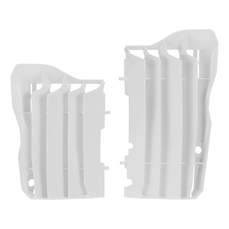 Protections de Radiateur ACERBIS Blanc - Honda 450 CRF-R