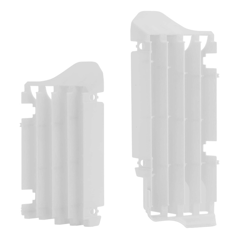 Protections de Radiateur ACERBIS Blanc - Suzuki 450 RMZ 18-25