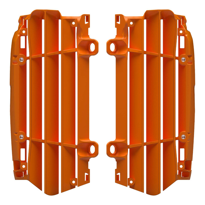 Protections de Radiateur POLISPORT Type Origine Orange – KTM SX / SXF 23-25