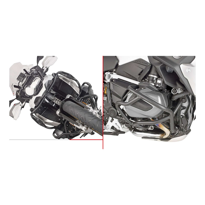 Protections latÃ©rales Givi BMW R 1250GS 19-23 noir