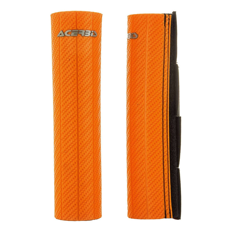 Protections Supérieures de Fourche ACERBIS Ø 43 à 48mm – Orange - Universel
