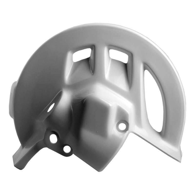 Protège Disque de Frein Avant POLISPORT Blanc - Honda 450 CRF-R
