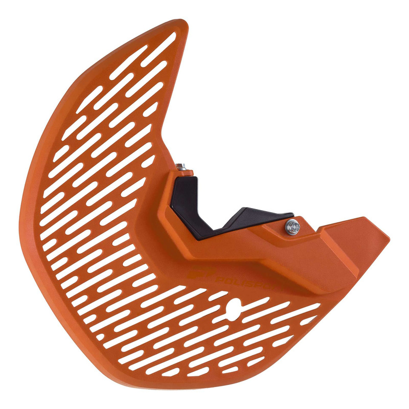 Protège Disque et Protections de Pieds de Fourche POLISPORT MX Orange - KTM SX / SXF 07-14