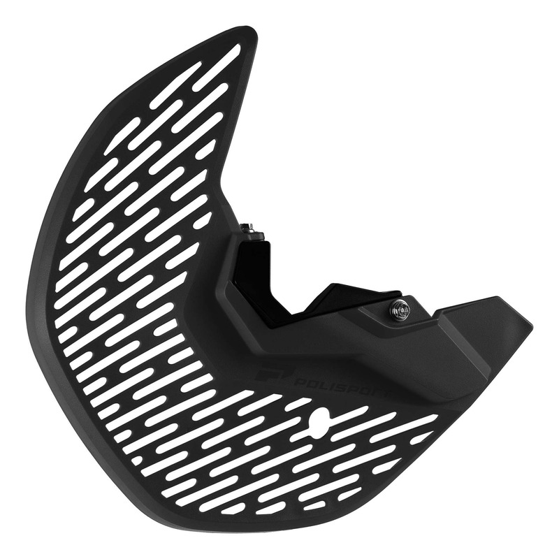 Protège Disque et Protection de Pieds de Fourche POLISPORT MX Noir - KTM 125/250 SX 07-14
