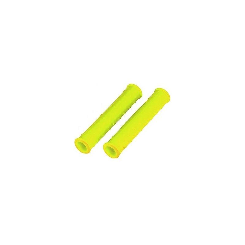 Protège-leviers silicone jaunes