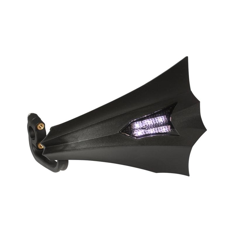 Protège main Replay X-run noir 6 leds blanc