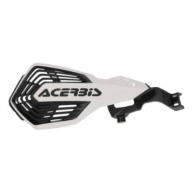 Protège-Mains ACERBIS K-FUTURE Blanc / Noir + Kit de Montage - Gasgas