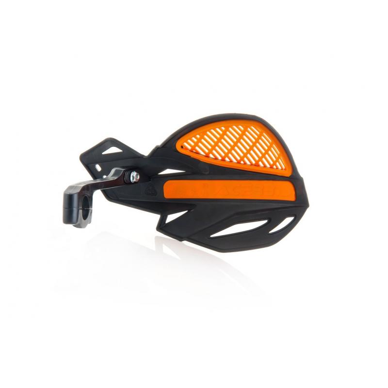 Protège-mains Acerbis MX Unico Vented noir/orange (paire)