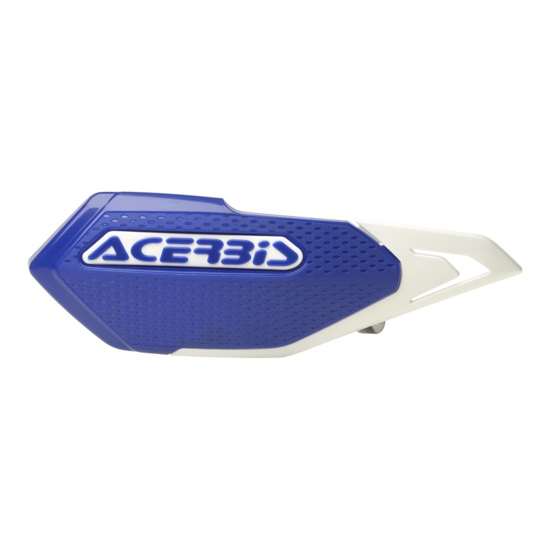 Protège-mains Acerbis X-Elite E-Bike, MTB et Minicross Bleu/Blanc Brillant