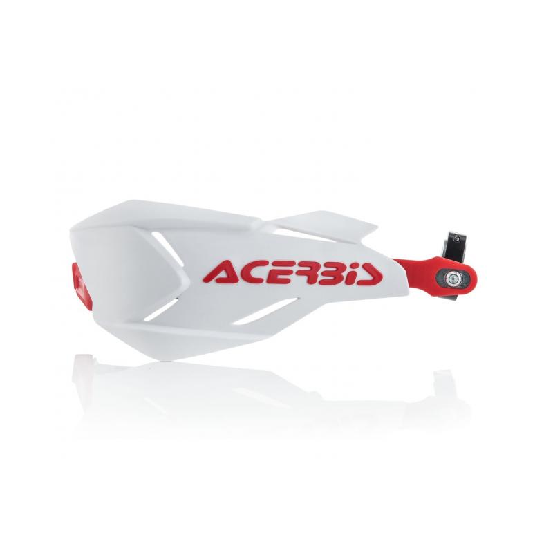 Protège-mains moto cross Acerbis X-FACTORY Rouge-Blanc - Achat / Vente  Protège-mains moto cross - Cdiscount