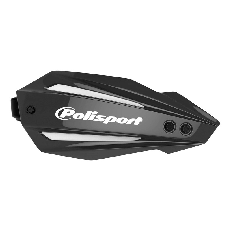 Protège-Mains POLISPORT Bullit Full Wrap Noir avec Barre de Renfort