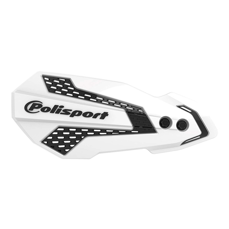 Protège-mains Polisport MX Flow blanc/noir Rieju MR 300 21-26