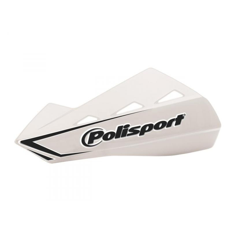 Protège mains Polisport Qwest universel blanc