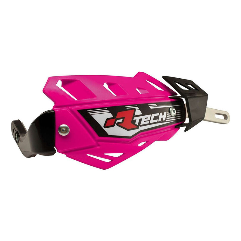 ProtÃ¨ge-Mains RTECH FLX Alu Rose Fluo sans Kit de Montage